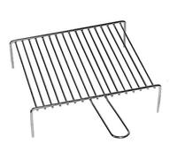 Graticola a barre fd acciaio cromato manici 2 cm 60x35