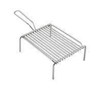 Graticola doppia con un manico di cm 25x30