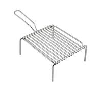 Graticola doppia con un manico di cm 30x30