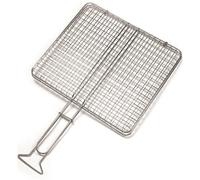 Graticola doppia cromata SANDRIGARDEN senza piedi 35x40 cm