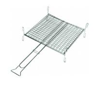 GRATICOLA DOPPIA GRIGLIA PER GRIGLIATE 40x45 CM CON PIEDINI