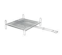Graticola doppia in acciaio 35x40 cm, BestBQ