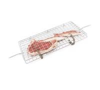 Graticola girevole in acciaio cromato 60 cm - Accessorio per girarrosto