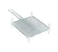 GRATICOLA GRIGLIA ARROSTO BOMBATA cm 27 x 37 Con piedi