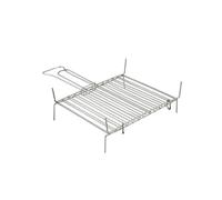 Graticola Griglia Barbecue Cromata Liscia B15 Per Arrosto Carne Alla Brace