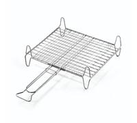 GRATICOLA GRIGLIA OMPAGRILL CROMATA CON PIEDINI 45X40