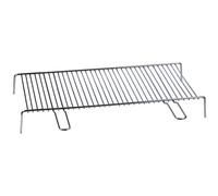 Graticola griglia pesante in acciaio con piedi 40x35 cm per arrostire barbecue