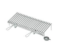 Ompagrill - Graticola In Acciaio Inox Da Cm. 75 X 35 Con Sistema Di Recupero Grassi - 20620