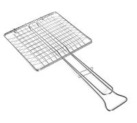 Graticola incrociata cromata senza piedi di cm 27x27