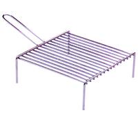 Graticola Multiuso in Acciaio Cromato 30x30 cm Arredo da esterno