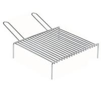 GRATICOLA GRIGLIA CAMINO BARBECUE FORNACELLA ACCIAIO CROMATO VARIE MISURE 18753V