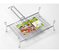 OMPAGRILL - GRATICOLA A RETE CON PIEDINI PER BARBECUE 37 X 27CM. O69004