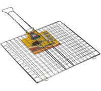 Graticola Tipo Bombato Senza Piedi 40x45 cm in Acciaio Cromato Graticole per ba