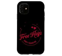 Gratis Hugs Don't Touch Me Bold Messaggio Custodia per iPhone 11