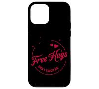 Gratis Hugs Don't Touch Me Bold Messaggio Custodia per iPhone 12 mini