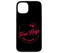 Gratis Hugs Don't Touch Me Bold Messaggio Custodia per iPhone 13