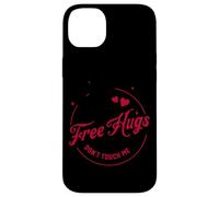 Gratis Hugs Don't Touch Me Bold Messaggio Custodia per iPhone 14 Plus