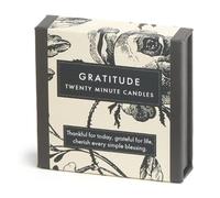 Gratitude (Botanical) EN - Candele in cera d'api da venti minuti, set regalo