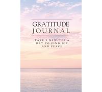 Gratitude Journal: 5 minutes a day for positivity, self-care affirmations, mental health and wellbeing