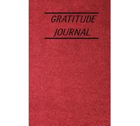 GRATITUDE JOURNAL /Diario de gratitud, pasta dura, 130 páginas, color MATE