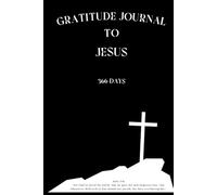 Gratitude Journal for Jesus - 366 Days with Bible Verses: Elegant black cover and cream pages. Timeless, with space for prayer and reflection. ... faith and record God's action in your life.