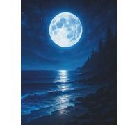 Gratitude Journal - Moonlit Waves: A peaceful path to gratitude, joy, and self-discovery