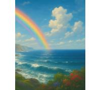 Gratitude Journal - Rainbow Coast: Guided reflections for gratitude, positivity, and mindful living