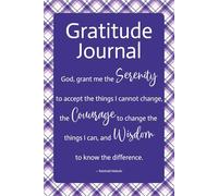 Gratitude Journal: Serenity Prayer | 100 pages | 6x9