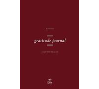 Gratitude Journal: Transform Your Mindset & Manifest Your Dreams with Cherry Path - Affirmations & Intentions Planner 2025 - Undated Gift for Women & Girls with Cherry-Themed Design