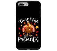 Grato per i miei pazienti Ringraziamento Scrub Turchia Infermiera Custodia per iPhone 7 Plus/8 Plus