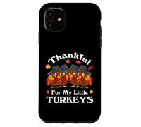Grato per le mie piccole donne insegnanti del Ringraziamento dei tacchini Custodia per iPhone 11