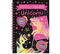 Gratta e colora. Unicorni. Ediz. illustrata. Con matita di legno