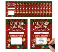 Gratta e Vinci Personalizzato Natale La Lotteria Natalizia 12 Gratta e Scopri