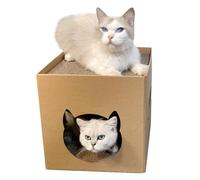 Gratta Per Casa Da Gioco Per - Raschiatore In Cartone Per, Mobili Per, Attraente Centro Di Intrattenimento, Nascondiglio Interno Per Animali Domestici | Gioca