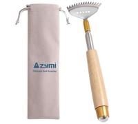 Gratta Schiena Mano Allungabile Fino a 61 Cm- Rullo Massaggiante- Manico in Legn