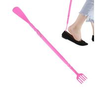 Grattacaschiena telescopico - artiglio lungo per grattacaschiena ergonomico combinazione calzascarpe | Strumento portatile per alleviare il prurito con manico lungo per uomini e donne, multiuso