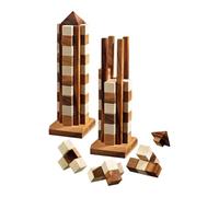 Grattacieli - 11 Pezzi Del Puzzle - Gioco di Riflessione Pazienza