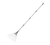 Grattacieli, risata paesaggistica regolabile durevole, strumento da giardino ergonomico versatile in acciaio inossidabile per una pulizia e liberazione dei pidocchi del terreno sul prato per