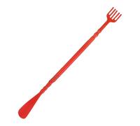 Grattaschiena con manico lungo, artiglio e calzascarpe | 47 cm - Strumento per alleviare il prurito e calzascarpe per anziani e adulti, materiale PP, massaggiatore testa e corpo