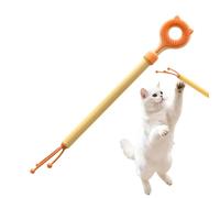 Grattaschiena Corpo Gatto - Bacchetta Massaggiante A Doppio Lato,Spazzola Grattante per Gatti con Manico Telescopico,per Momenti di Gioco e Relax in Casa su Divano e negli Angoli di Casa