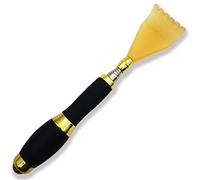 Grattaschiena, Grattaschiena for donne, grattaschiena retrattile for la casa, massaggio multifunzionale for alleviare il prurito, strumento for grattarsi(Black)