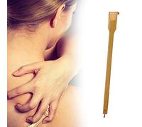 Grattaschiena in bambù, manico lungo 41,9 cm, massaggiatore per la schiena in legno con design simile alle dita, sollievo naturale dal prurito del corpo e strumento per auto-massaggio per uomini