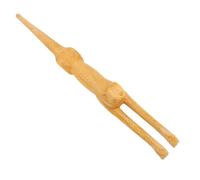 Grattaschiena in legno Manico lungo Artiglio grattacapo a forma di gatto per alleviare il prurito alla schiena Anziani Donne incinte Legno di pino 45 cm