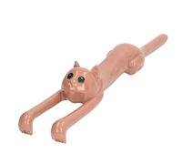 Grattaschiena manuale a forma di gatto, strumento di massaggio portatile per alleviare il prurito, design simpatico gatto con comoda impugnatura, grattaschiena in plastica per