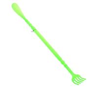 Grattaschiena Verde a Artiglio Multifunzione in Plastica per Scarpe | Strumento Manuale, Forma a Artiglio, Uso per Massaggio e Calzata, Stile Moderno, Pratico e Affidabile