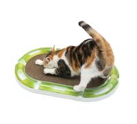 Grattatoio Grattatoio Catit Senses 2.0 ovale in cartone, bianco/marrone circa 24 x 49 x 3,5 cm