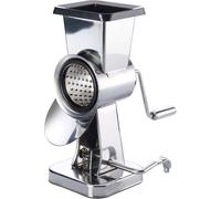 Grattugia a Tamburo per Manderlo in Acciaio Inox Con 2 Inserti E Base a Ventosa,