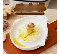 Grattugia Alimenti 2pz Bruciatore in Porcellana con Denti a Piramide per Cucina