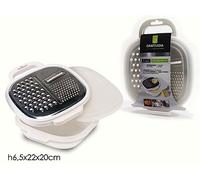 GRATTUGIA C/CONTENITORE 20x20cm 515621