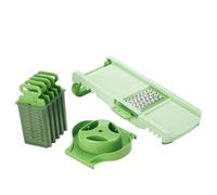 grattugia, Chopper di verdure Pieghevole for uso domestico Taglierina for Grattugia Trituratore Taglia rapa patate Scrubber Julienne Cutter